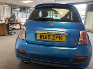 2015 Fiat 500 1.2 S Euro 6 (s/s) 3dr in Blue — image 5