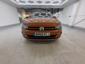 2018 Volkswagen Polo 1.0 Tsi Se in Orange — image 2