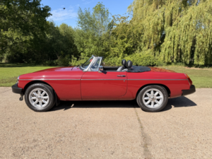 1977 MG Mgb 1.8 Roadster in Red — image 2