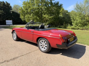 1977 MG Mgb 1.8 Roadster in Red — image 3
