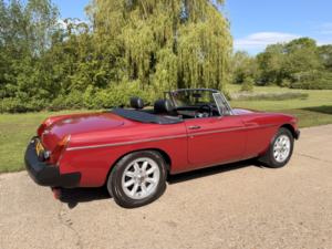 1977 MG Mgb 1.8 Roadster in Red — image 4