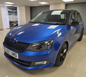 2017 Skoda Fabia 1.0 Tsi Colour Edition Hatchback 5dr Petrol Manual Euro 6 (s/s) (95 Ps) in Blue — image 2