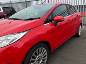 2014 Ford Fiesta 1.0t Ecoboost Titanium Hatchback 5dr Petrol Manual Euro 5 (s/s) (125 Ps) in Red — image 5