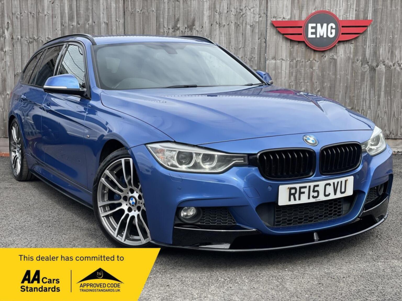 2015 BMW 3 Series 3.0 330d Blueperformance M Sport Touring Auto Euro 6 (s/s) 5dr in Blue — image 1