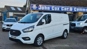 2022 Ford Transit Custom 2.0 300 Ecoblue Limited L1 H1 Euro 6 (s/s) 5dr in White — image 2