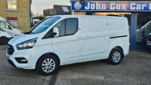 2022 Ford Transit Custom 2.0 300 Ecoblue Limited L1 H1 Euro 6 (s/s) 5dr in White — image 3