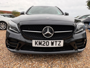 2020 Mercedes-Benz C Class 1.5 C200 Mhev Amg Line Night Edition (premium) Estate 5dr Petrol Hybrid G-Tronic+ Euro 6 (s/s) (198 Ps) in Black — image 5