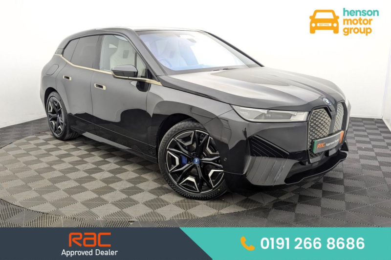 2022 BMW Ix 40 76.6kwh M Sport Edition SUV 5dr Electric Auto Xdrive (326 Ps) in Black — image 1