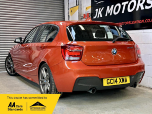 2014 BMW 1 Series 3.0 M135i Auto Euro 6 (s/s) 5dr in Orange — image 3