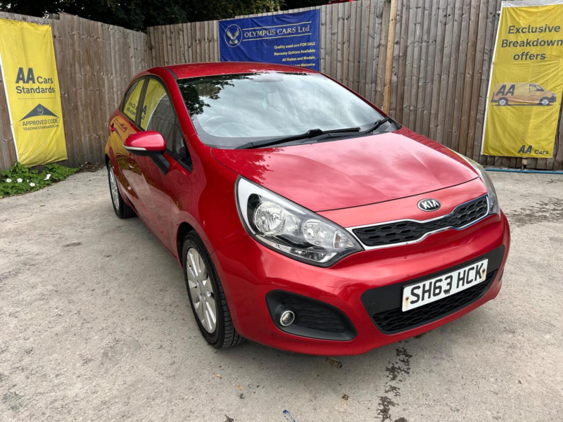 2013 Kia Rio 1.25 2 Euro 5 5dr in Red — image 1