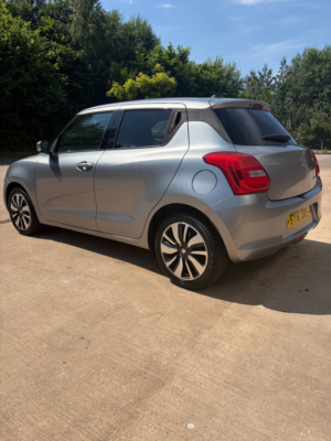 2018 Suzuki Swift 1.0 Boosterjet Shvs Sz5 Hatchback 5dr Petrol Hybrid Manual Euro 6 (s/s) (111 Ps) in Silver — image 3