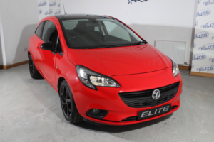 2019 Vauxhall Corsa 1.4i Ecotec Griffin Hatchback 3dr Petrol Manual Euro 6 (75 Ps) in Red — image 4
