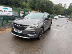 2018 Vauxhall Grandland X 1.2 Turbo Gpf Sport Nav SUV 5dr Petrol Manual Euro 6 (s/s) (130 Ps) in Grey — image 2