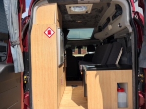 2010 Fiat Doblo Danbury Camper Van 1.6 Mjet 2 Berth in Red — image 2
