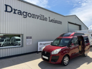 2010 Fiat Doblo Danbury Camper Van 1.6 Mjet 2 Berth in Red — image 3