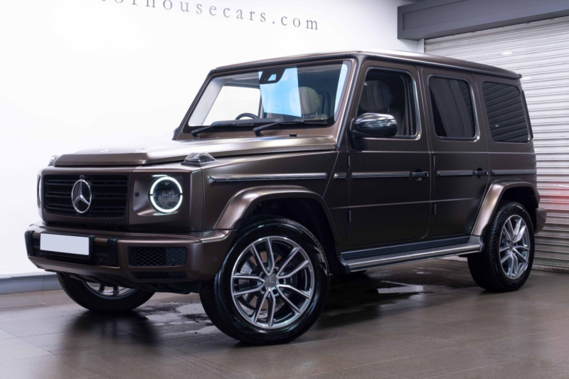 2022 Mercedes-Benz G Class 2.9 G400d Amg Line (premium Plus) G-Tronic 4matic Euro 6 (s/s) 5dr in Brown — image 1