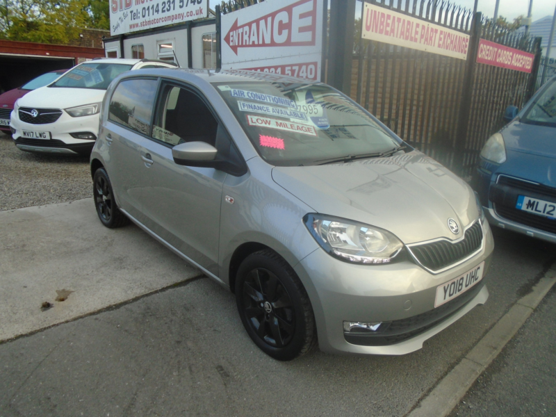 2018 Skoda Citigo 1.0 Mpi Colour Edition Hatchback 5dr Petrol Manual Euro 6 (60 Ps) in Silver — image 1