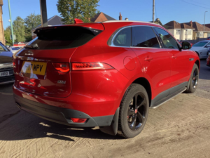 2017 Jaguar F-Pace 2.0 D180 Portfolio Auto AWD Euro 6 (s/s) 5dr in Red — image 5