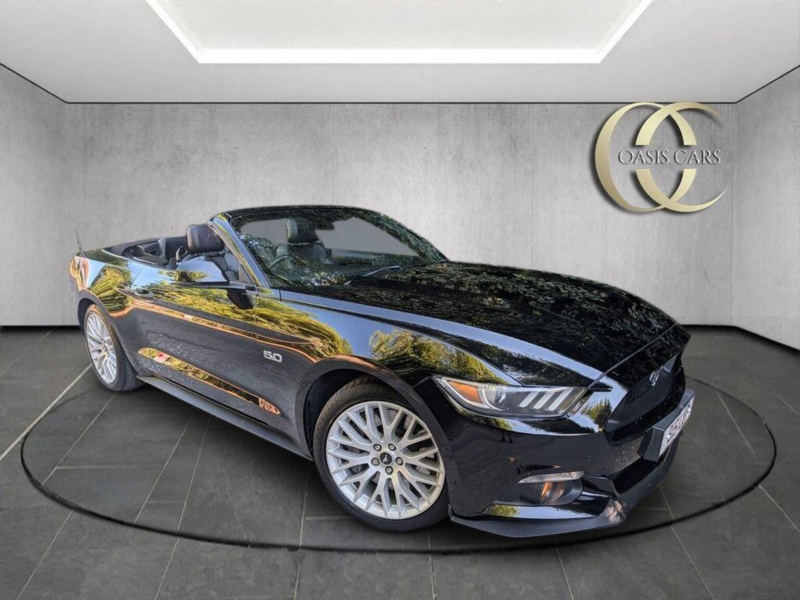 2016 Ford Mustang 5.0 V8 Gt Selshift Euro 6 2dr in Black — image 1