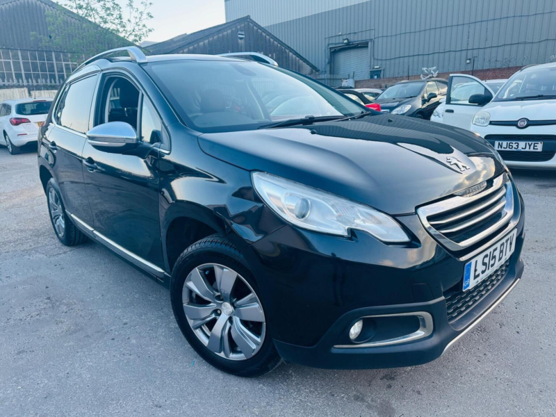 2015 Peugeot 2008 1.2 Vti Puretech Allure Euro 5 5dr in Black — image 1
