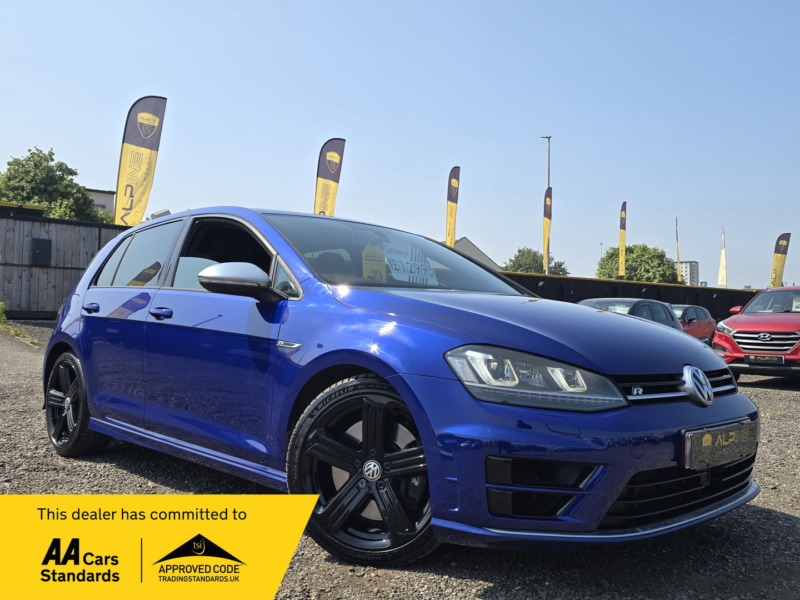 2016 Volkswagen Golf 2.0 Tsi Bluemotion Tech R Hatchback 5dr Petrol Manual 4motion Euro 6 (s/s) (300 Ps) in Blue — image 1