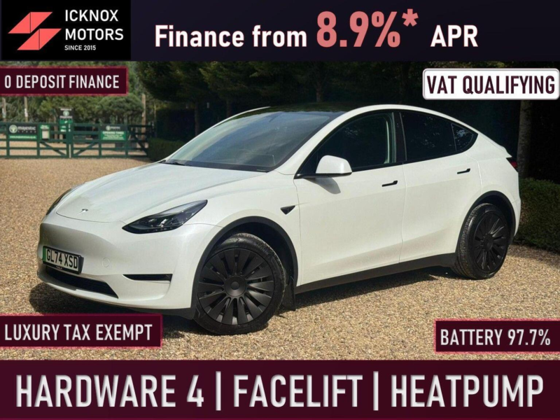 2024 Tesla Model Y (dual Motor) Long Range Auto 4wde 5dr in White — image 1