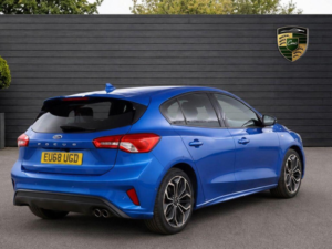 2018 Ford Focus 1.0t Ecoboost St-Line X Euro 6 (s/s) 5dr in Blue — image 4