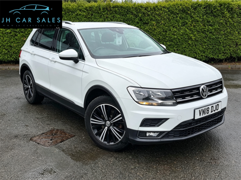 2018 Volkswagen Tiguan 1.4 Tsi Se Navigation in White — image 1