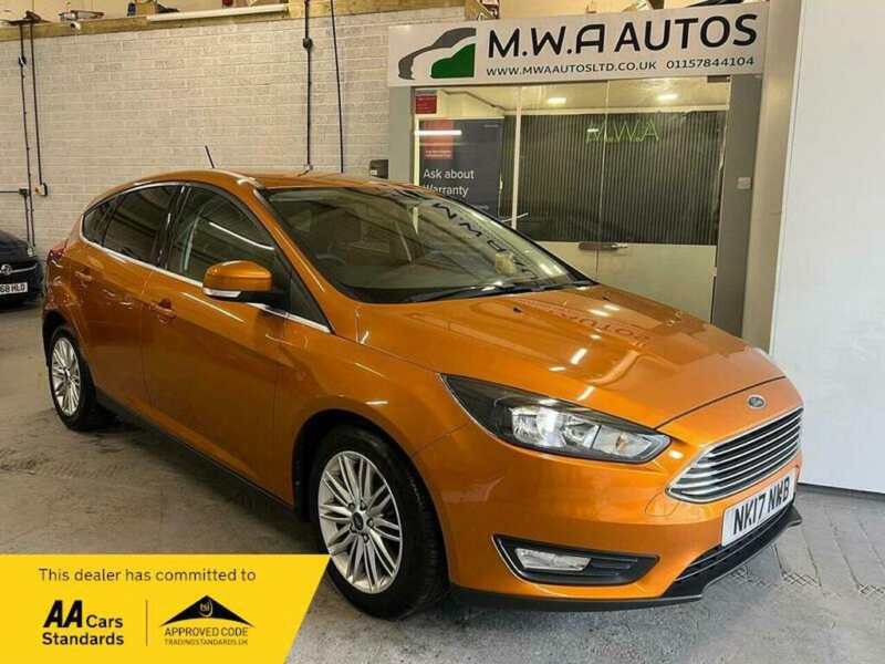 2017 Ford Focus 1.5 Tdci Zetec Edition Hatchback 5dr Diesel Manual Euro 6 (s/s) (95 Ps) in Orange — image 1