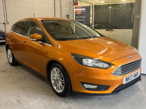 2017 Ford Focus 1.5 Tdci Zetec Edition Hatchback 5dr Diesel Manual Euro 6 (s/s) (95 Ps) in Orange — image 3