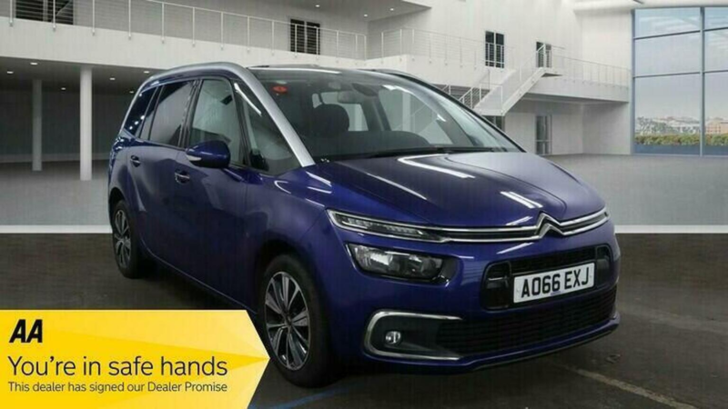 2016 Citroen Grand C4 Picasso 1.6 Bluehdi Flair Eat6 Euro 6 (s/s) 5dr in Blue — image 1