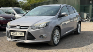2012 Ford Focus 1.6 Tdci Zetec Euro 5 (s/s) 5dr in Silver — image 3