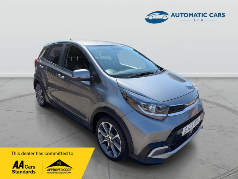 2023 Kia Picanto X-Line S in Grey — image 1