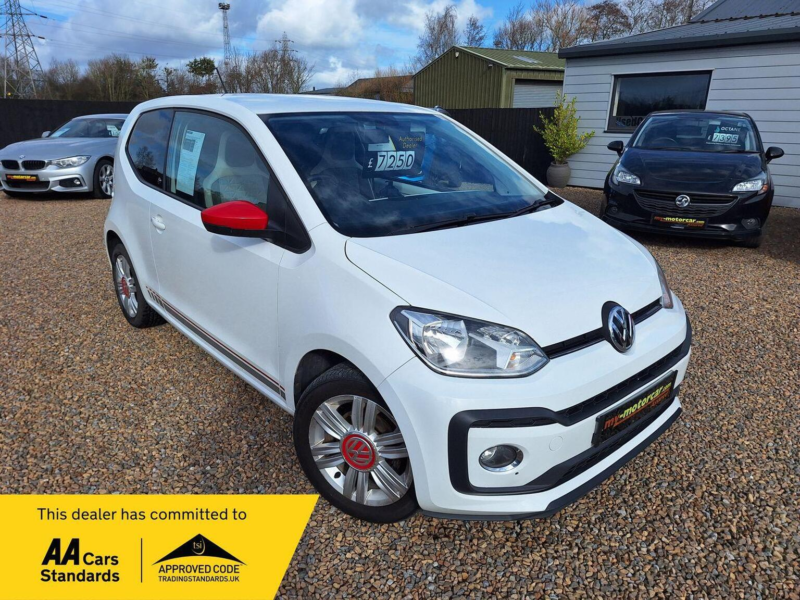 2017 Volkswagen Up! 1.0 Up! Beats Euro 6 (s/s) 5dr in White — image 1