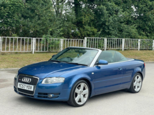 2007 Audi A4 Cabriolet 2.0 Tdi S Line 2dr in Blue — image 3