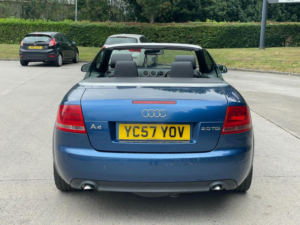 2007 Audi A4 Cabriolet 2.0 Tdi S Line 2dr in Blue — image 6
