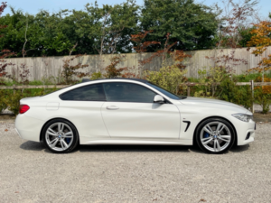 2014 BMW 4 Series 2.0 420d M Sport Coupe in White — image 2