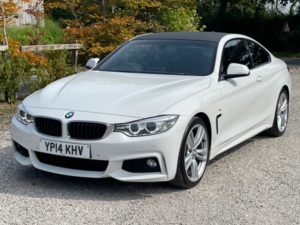 2014 BMW 4 Series 2.0 420d M Sport Coupe in White — image 4