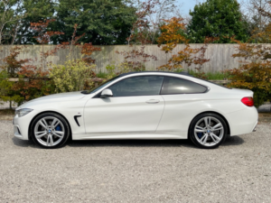 2014 BMW 4 Series 2.0 420d M Sport Coupe in White — image 5
