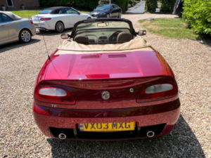2003 MG Tf 1.8 in Red — image 3