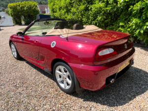 2003 MG Tf 1.8 in Red — image 4