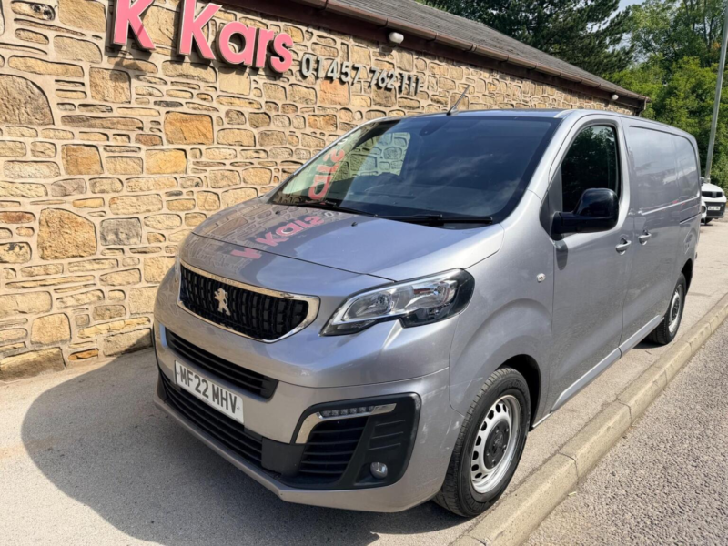 2022 Peugeot Expert 2.0 Bluehdi 1400 Professional Premium Standard Panel Van Mwb Euro 6 (s/s) 6dr in Grey — image 1