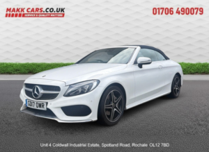 2017 Mercedes-Benz C Class 2.0 C200 Amg Line in White — image 2