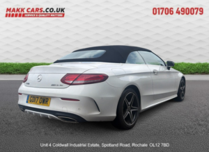 2017 Mercedes-Benz C Class 2.0 C200 Amg Line in White — image 3