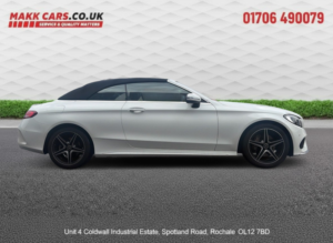 2017 Mercedes-Benz C Class 2.0 C200 Amg Line in White — image 5