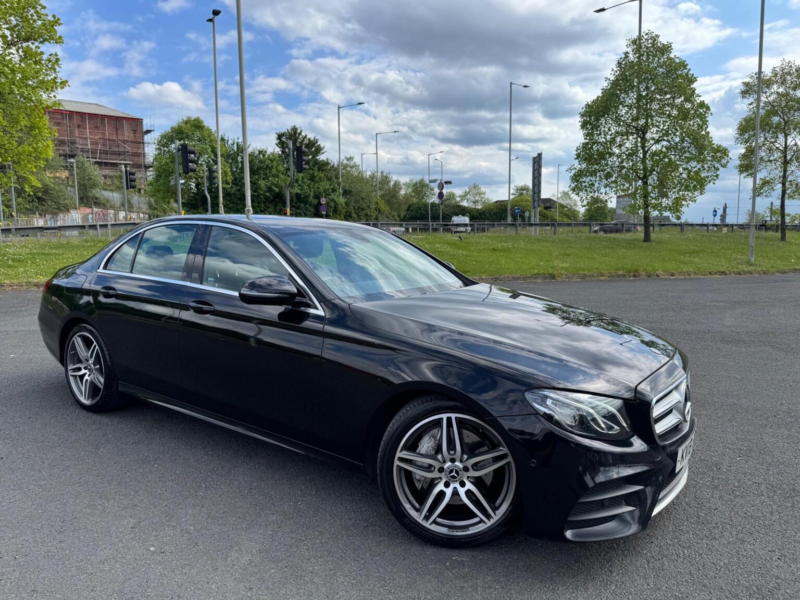 2018 Mercedes-Benz E Class 2.0 E220d Amg Line G-Tronic+ Euro 6 (s/s) 4dr in Black — image 1