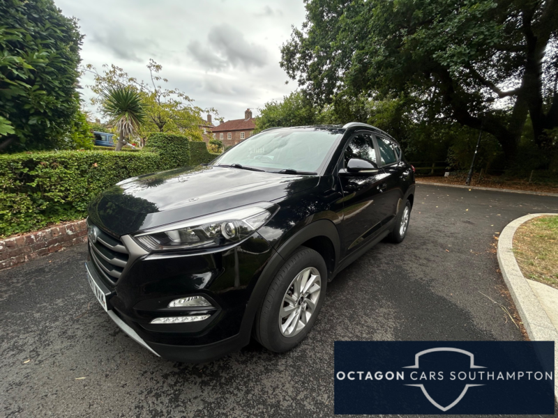 2017 Hyundai Tucson 1.6 Gdi Blue Drive Se Nav SUV 5dr Petrol Manual Euro 6 (s/s) (132 Ps) in Black — image 1