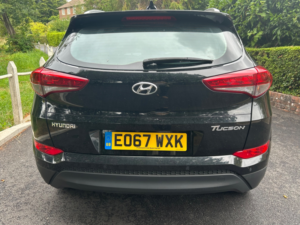 2017 Hyundai Tucson 1.6 Gdi Blue Drive Se Nav SUV 5dr Petrol Manual Euro 6 (s/s) (132 Ps) in Black — image 4