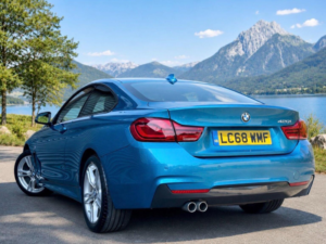 2018 BMW 4 Series 2.0 420i Gpf M Sport Auto Euro 6 (s/s) 2dr in Blue — image 3