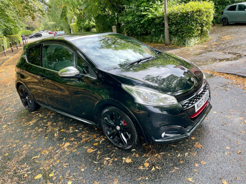 2017 Peugeot 208 1.6 Thp Gti Prestige Euro 6 (s/s) 3dr in Black — image 1